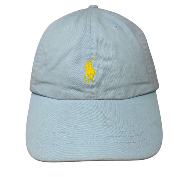 Polo Ralph Lauren Small Pony Slideback Hat Blue One Size Embroidered - Picture 1 of 9